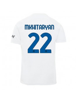 Inter Milan Henrikh Mkhitaryan #22 Replika Borta Kläder 2023-24 Kortärmad